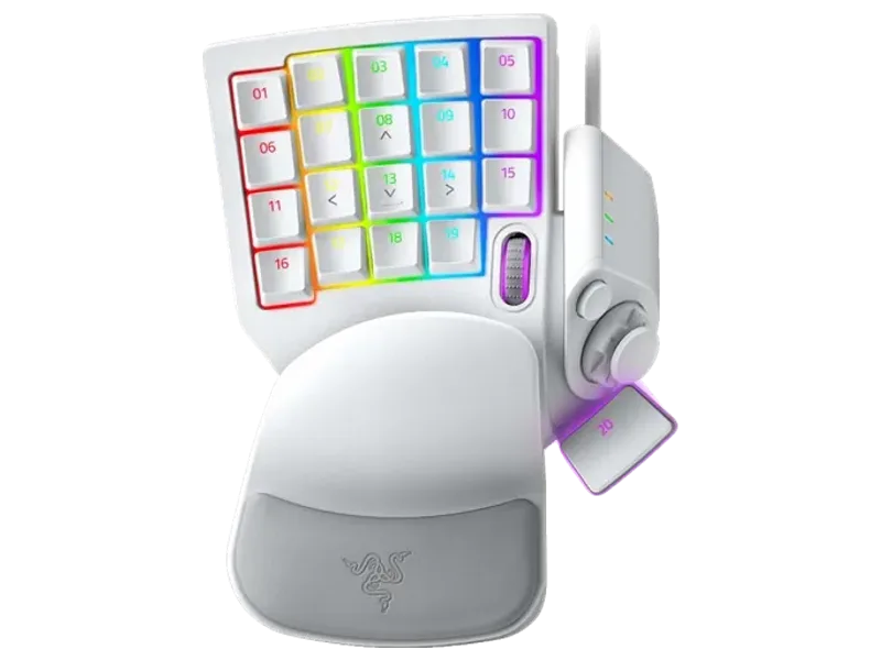 RAZER TARTARUS PRO ANALOG OPTICAL GAMING KEYPAD MERCURY RZ07-03110200-R3M1
