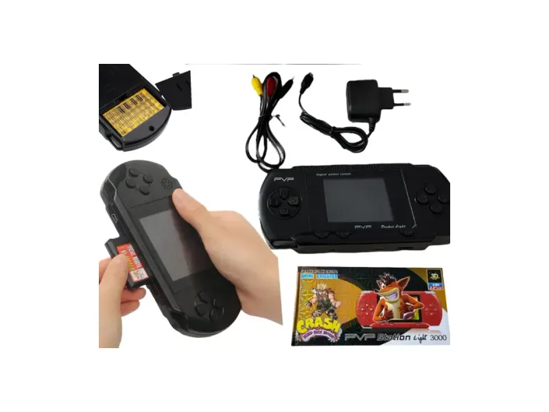 Video Game for Kids Handheld PVP Game Station Light 3000 Best Gang Console_13 Xbox 360 Edition with Game and Expansion Pack