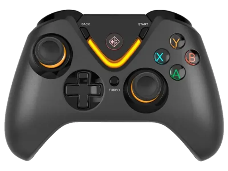 Cosmic Byte Ares Pro Tri-Mode Wireless-Bluetooth-Wired Controller for PC, Wireless Audio Port, Hall Joystick