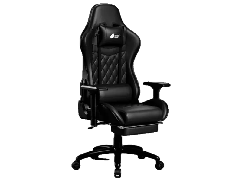 GREEN SOUL Ghost (2026 Edition) Upholstery with Diamond Stitching| 4D Armrest | 180 Recline Gaming Chair