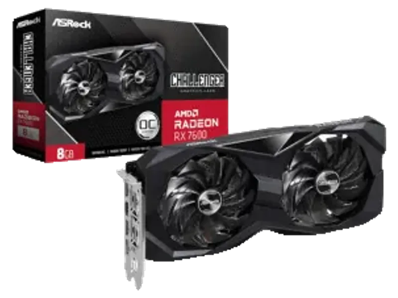 ASRock AMD Radeon RX 7600 Challenger OC 8GB GDDR6