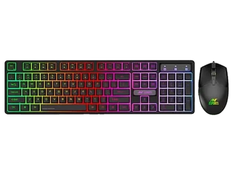 ANT ESPORTS KM1600 Full Size Gaming Keyboard And Mouse Combo ( Black )