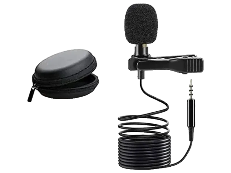 NAFA 3.5mm Clip Microphone For Youtube, Voice Recording Smartphones, DSLRs, Laptop/PC Microphone