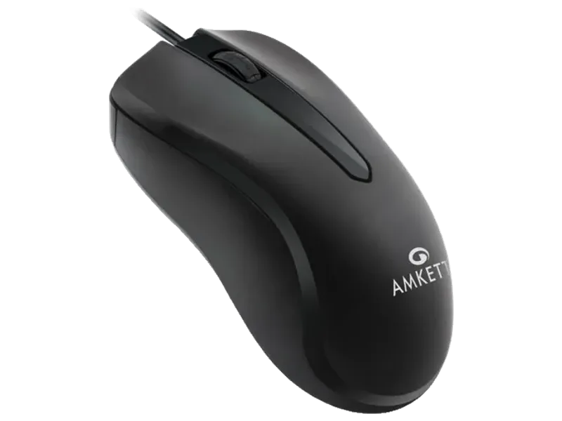 AMKETTE Kwik Pro 7 Wired Ambidextrous Optical Mouse