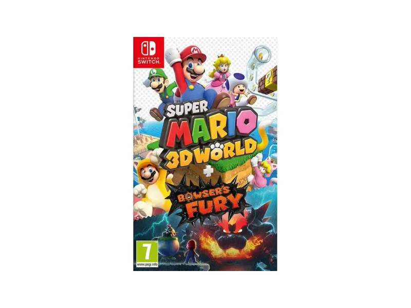Super Mario 3D World Bowser's Fury Nintendo Switch Games | Colorful Open World Platform Experience | Family Friendly Action Nintendo Games for Switch Console | Co-Op Story Mode | Physical nintendo switch CD Games (2021)