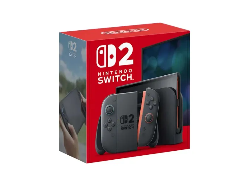 NINTENDO Switch 2 Gaming Console| The Ultimate 3-in-1 Gaming Powerhouse| Next Version | Play: TV, Tabletop or Handheld With 4K HDR| Built-in GameChat & Video Chat 256 GB with Joy-Con 2 with Magnetic Snap, Smart & Super Portable, Best Value for Gamers
