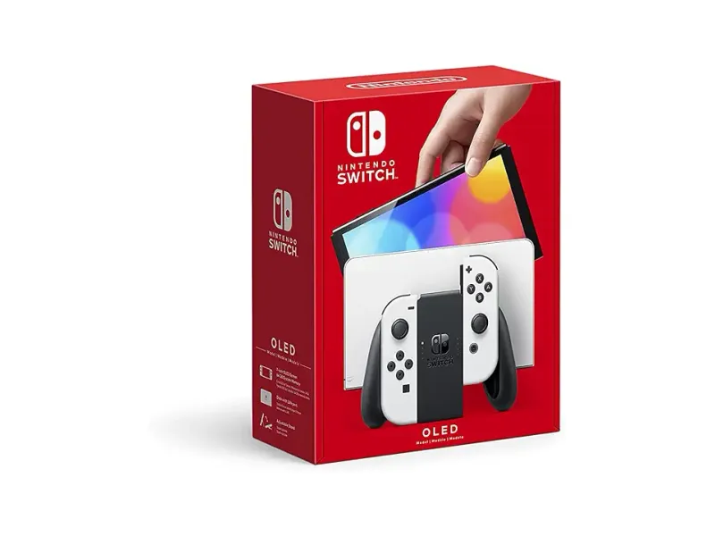 Gaming Console: Nintendo Switch OLED - White