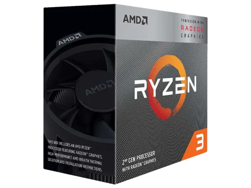 AMD RYZEN 3 3200G 4 CORES UPTO 4 GHZ AM4 PROCESSOR