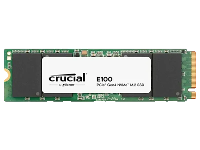 Crucial E100 480GB NVMe Gen4 SSD