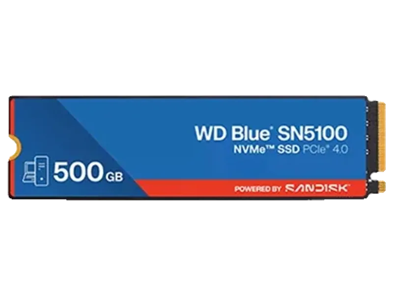 WD Blue SN5100 NVMe 500GB Gen4 SSD