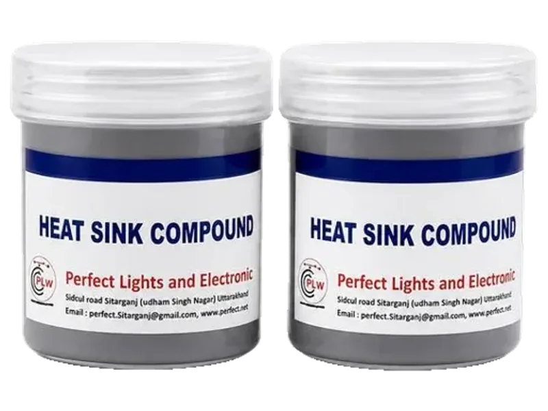 PLW Heat Compound Paste for SMD | High Thermal Conductivity | 100g x 2 (Pack of 2) Metal Based Thermal Paste