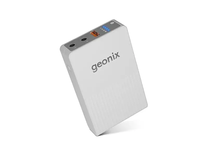 Geonix Trot R7 Mini UPS | Up to 6 Hours Backup | Dual 2000mAh Battery | DC & USB Output | UPS for WiFi Router/Modem/Set top Box Devices White