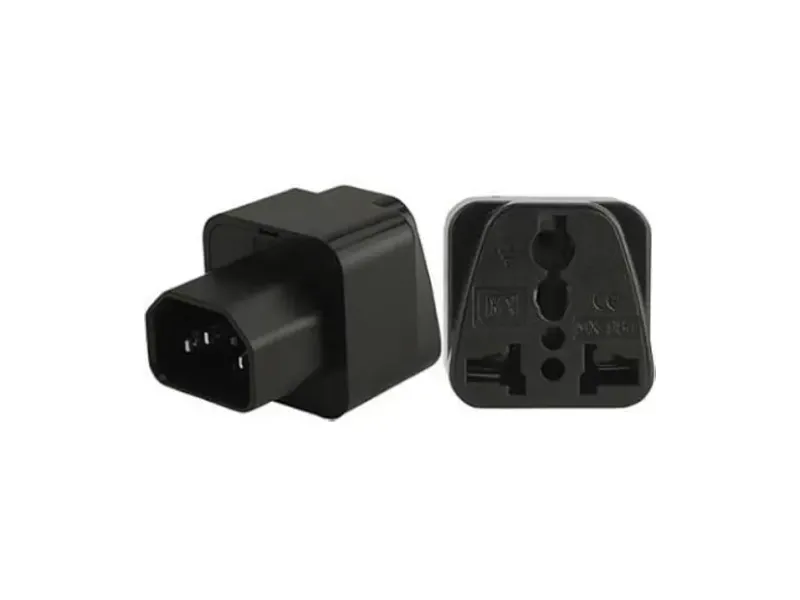 Vyakhya creation C14-M/3-PIN-FemaleAdapter 240 V Offline/Standby Tower Model UPS 1 Outlet Plugs